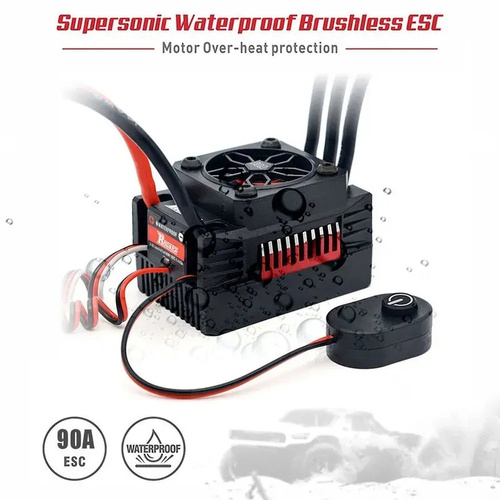 Surpass Rocket 90A ESC for rc boat Seal 90A SBEC 3A 90A/110A 5-18NC/3-8LIPO XT60