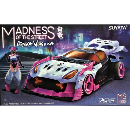 Suyata Madness Of The Streets-Dragon Wings & Nana Plastic Model Kit