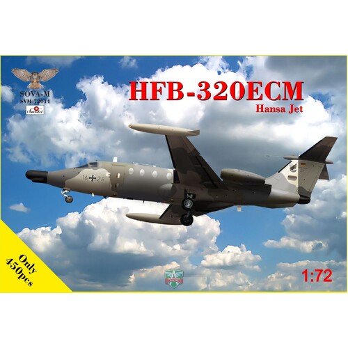 Sova-M 1/72 HFB-320ECM (Hansa Jet) Plastic Model Kit