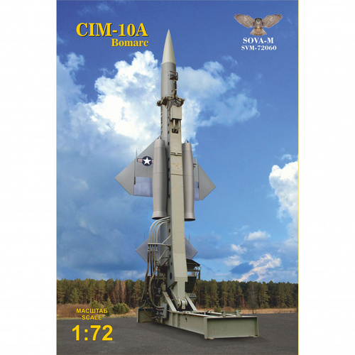 Sova-M 1/72 CIM-10A "Bomarc" Surface-to-Air Missile system Plastic Model Kit