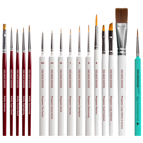 The Army Painter New Brush Pack (Brushes Only)
