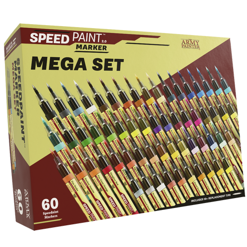 The Army Painter Speedpaint Marker - Mega Set (60 Colours)
