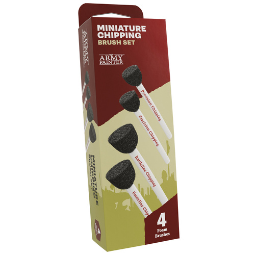 The Army Painter Miniature Chipping Brush Set