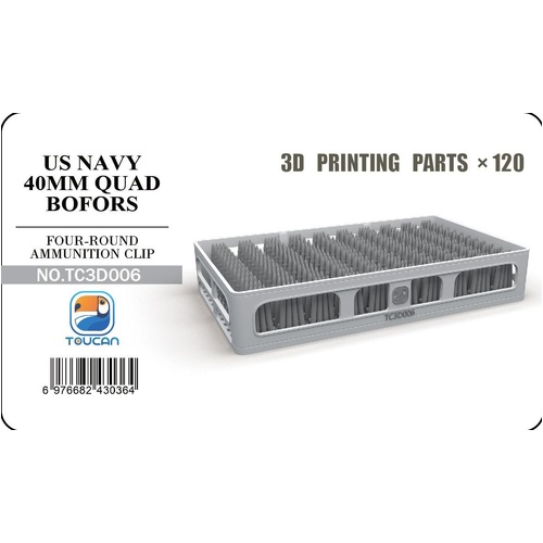 Toucan 1/35 FOUR-ROUND AMMUNITION CLIP Plastic Model Kit