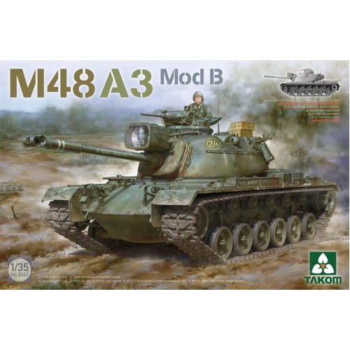 Takom 1/35 M48A3 Mod B Plastic Model Kit [2162]