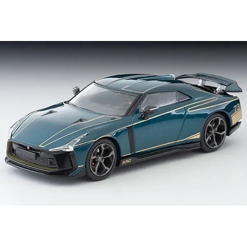 Tomica 1/64 LV-N Nissan GT-R50 by Italdesign Dark Green