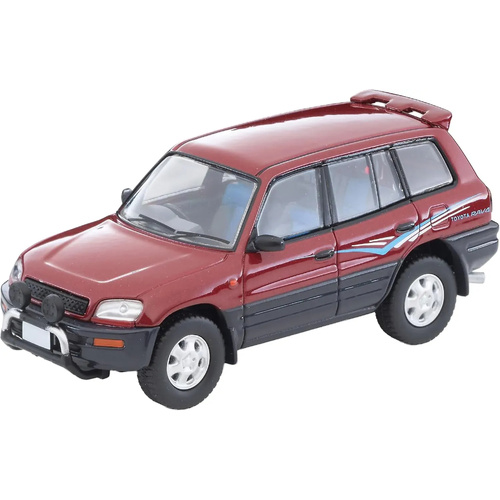 Tomica 1/64 LV-N354a 1995 Toyota RAV4L V (Wine/Gray)