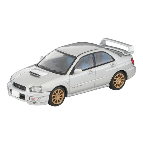 Tomica 1/64 LV-N336b 2003 Subaru Impreza WRX Sti (Silver)