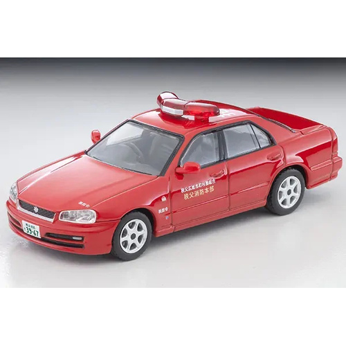 Tomica 1/64 LV-N363a NISSAN SKYLINE 4Door SPORTS SEDAN GT FIRE CHIEF Diecast Model Car