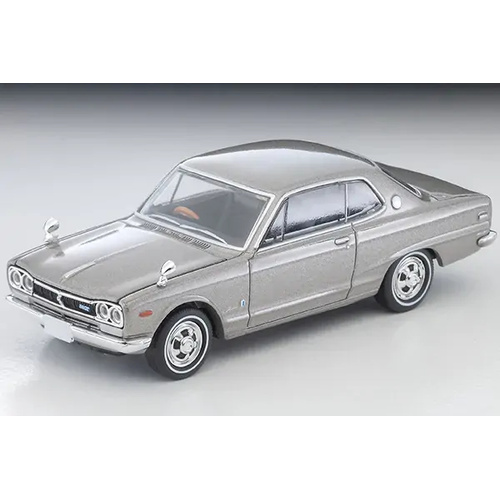 Tomica 1/64 LV-N357a 1971 NISSAN SKYLINE HARDTOP 2000GT Silver Diecast Model Car