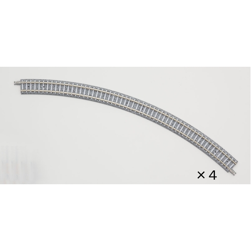 Tomix N Curve PC Track 13-15/16" 354mm Radius, 45° (4)