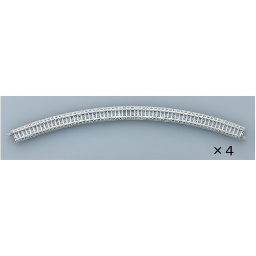 Tomix N Curve PC Track 15-3/8" 391mm Radius, 45° (4)