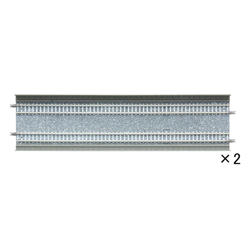 Tomix N Slab Straight Double Track 11" 280mm (2)