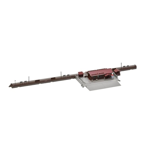 Tomix N Wooden Station Building Cold Place Model