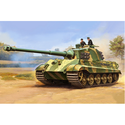 Trumpeter 1/16 Pz.Kpfw.VI Sd.Kfz.182 Tiger II (Henschel 105mm) Plastic Model Kit