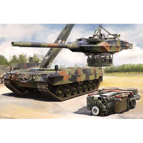 Trumpeter 1/16 German Leopard2A6 MBT Plastic Model Kit
