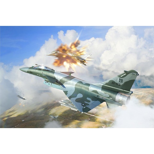 Trumpeter 1/72 PAF J-10CE Multi-Role Fighter & IAF Rafale 2 in 1 Plastic Model Kit