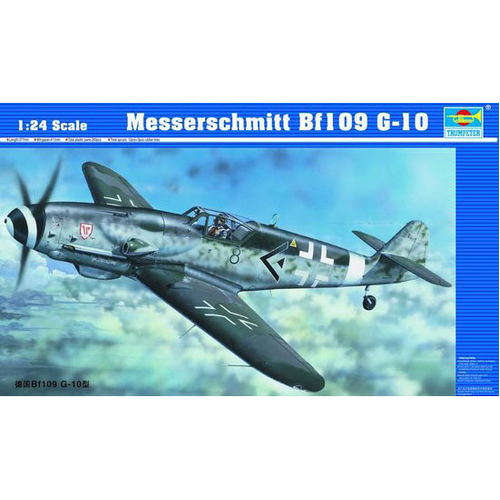 Trumpeter 1/24 Messerschmitt Bf109 G-10 Plastic Model Kit [02409]