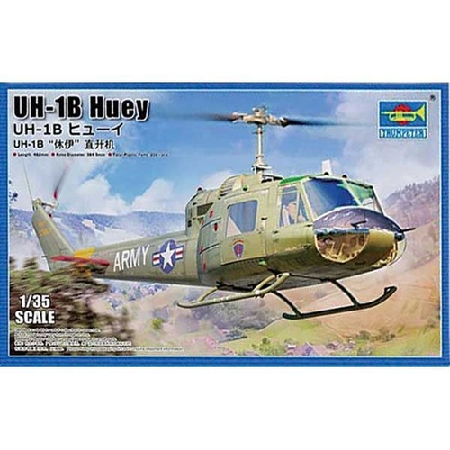 Trumpeter 1/35 UH-1B Huey *Aus Decals* Plastic Model Kit [05111]