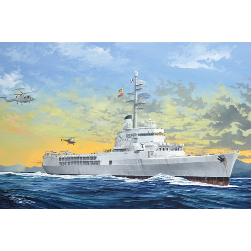 Trumpeter 1/350 French Navy Helicopter Cruiser Jeanne d’Arc 2008 Plastic Model Kit