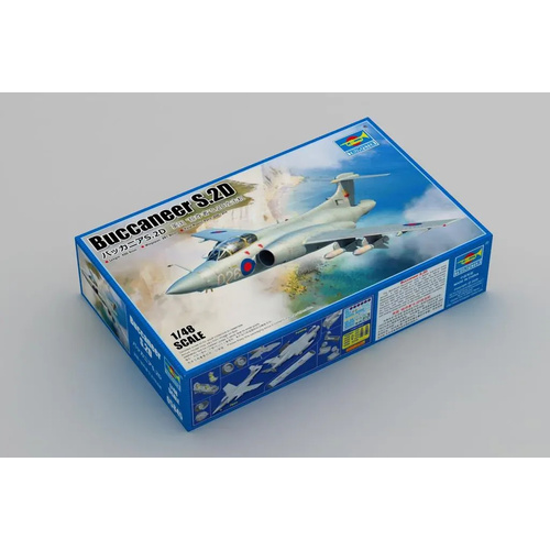 Trumpeter 1/48 Buccaneer S.2D Plastic Model Kit