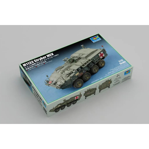 Trumpeter 1/72 M1133 Stryker MEV Plastic Model Kit