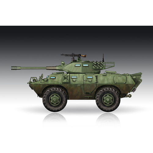 Trumpeter 1/72 LAV-150 Commando AFV w/ Cockerill 90mm Gun Plastic Model Kit