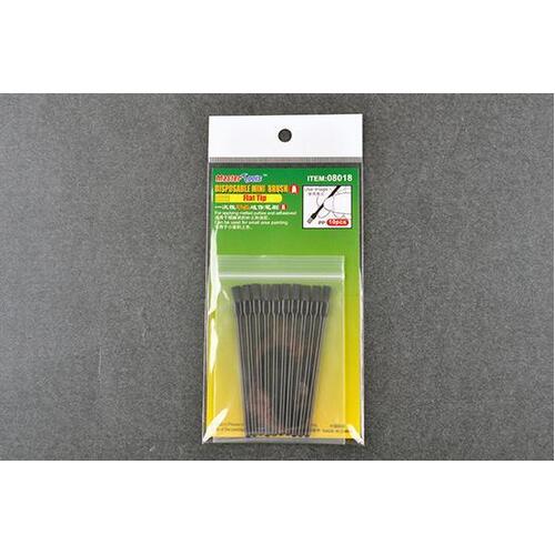 Trumpeter Disposable Mini Flat Brush*10