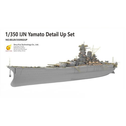 Very Fire 1/350 IJN Yamato Detail Up Set