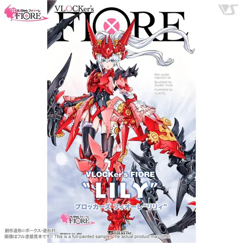 VLOCKer's FIORE LILY Plastic Model Kit