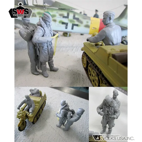 Zoukei Mura 1/32 Kettenkrad Luftwaffe Boarding Preparation Set