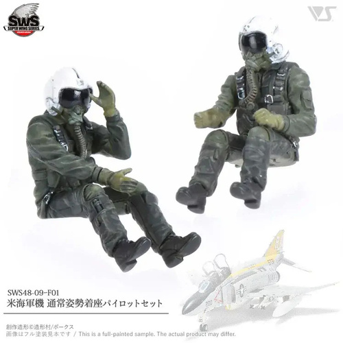 Zoukei Mura 1/48 USN Forward Facing Pilot Figure Set